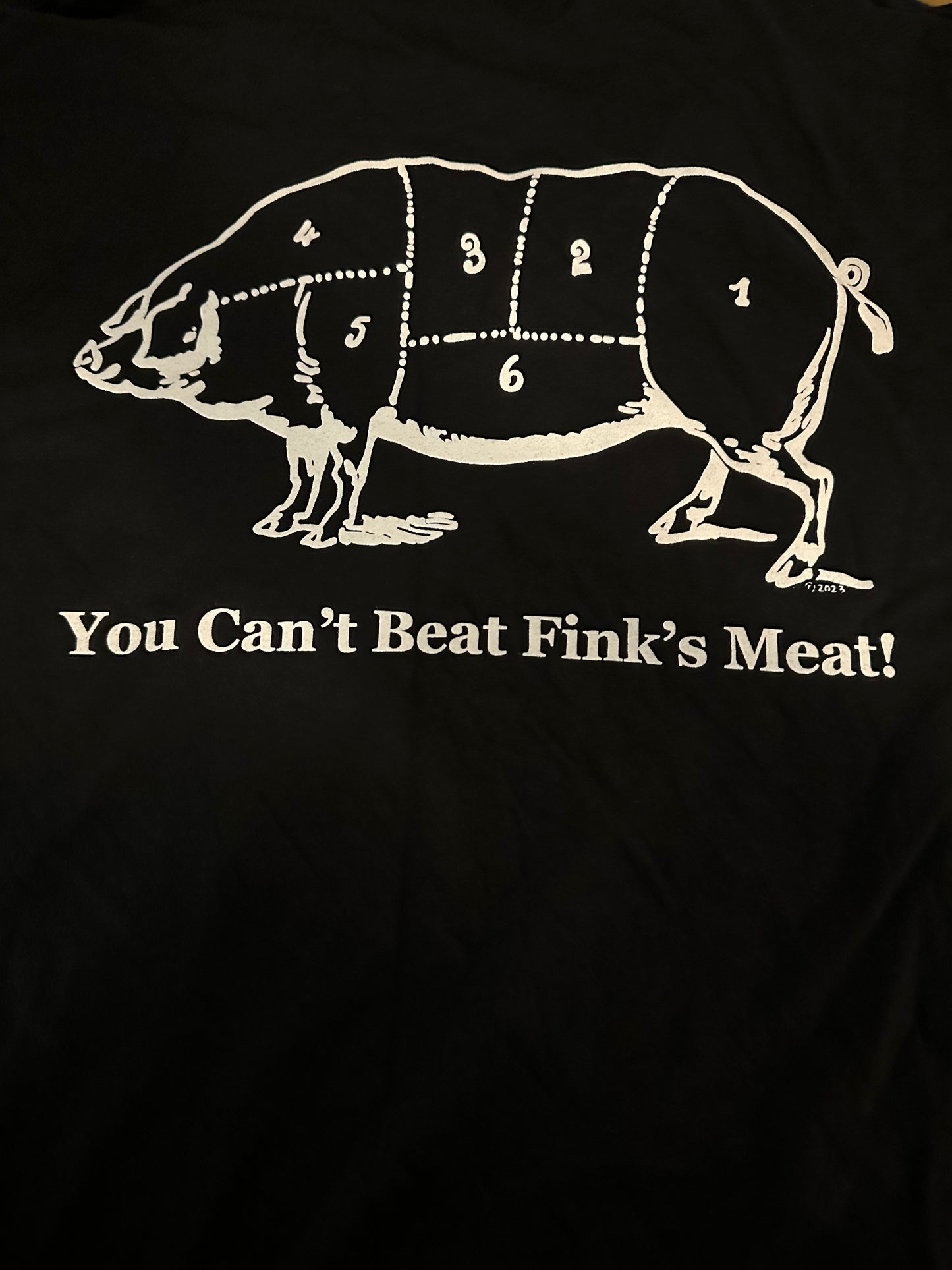 Fink's BBQ Women's V-Neck T-Shirt