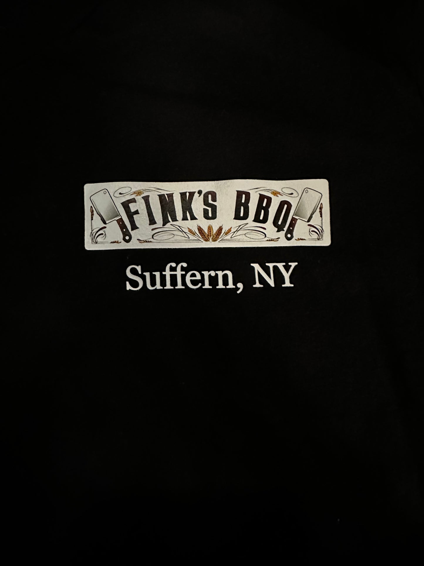 Fink's BBQ Women's V-Neck T-Shirt